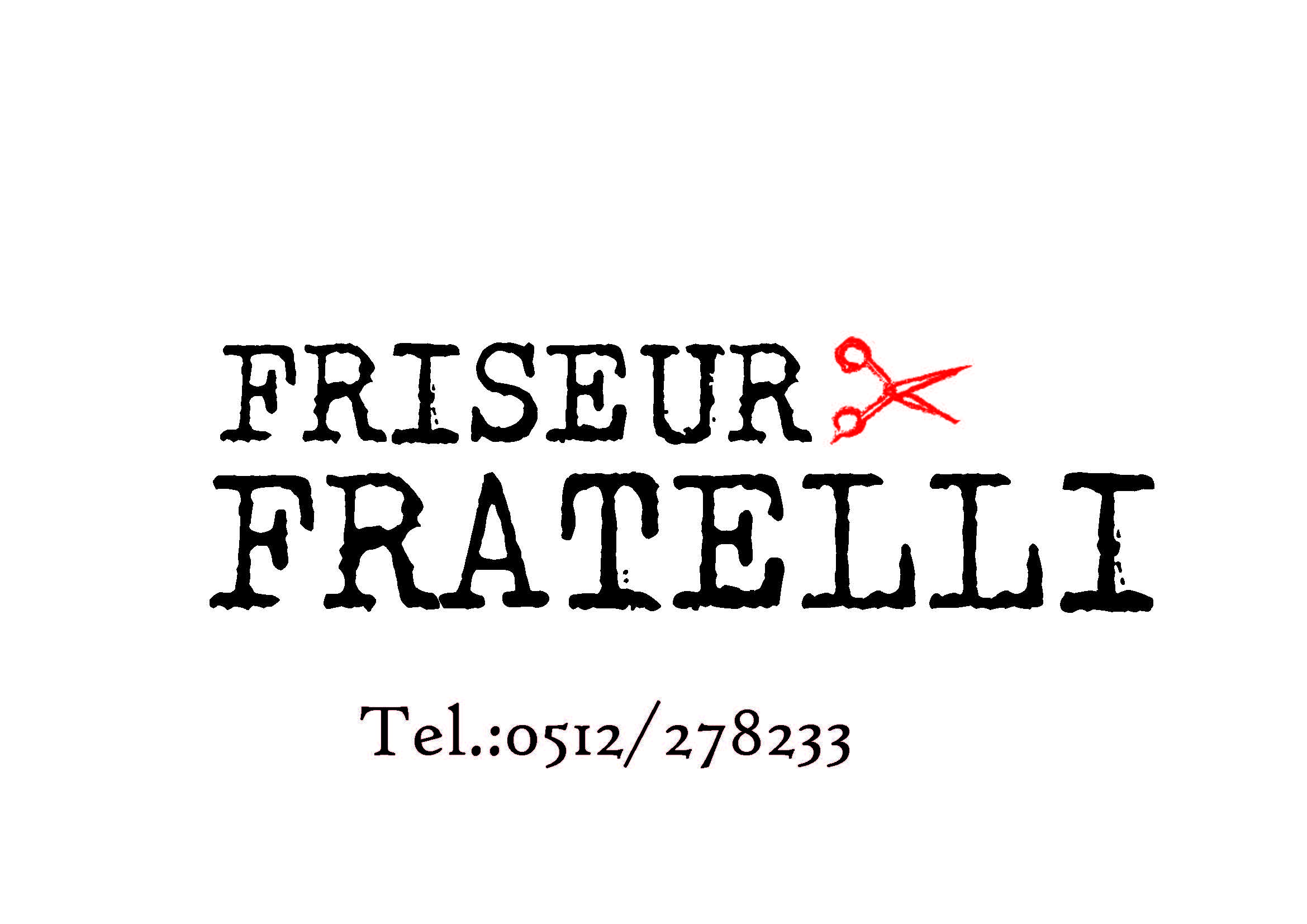 logo-black und Tel. Nummer_Fratelli