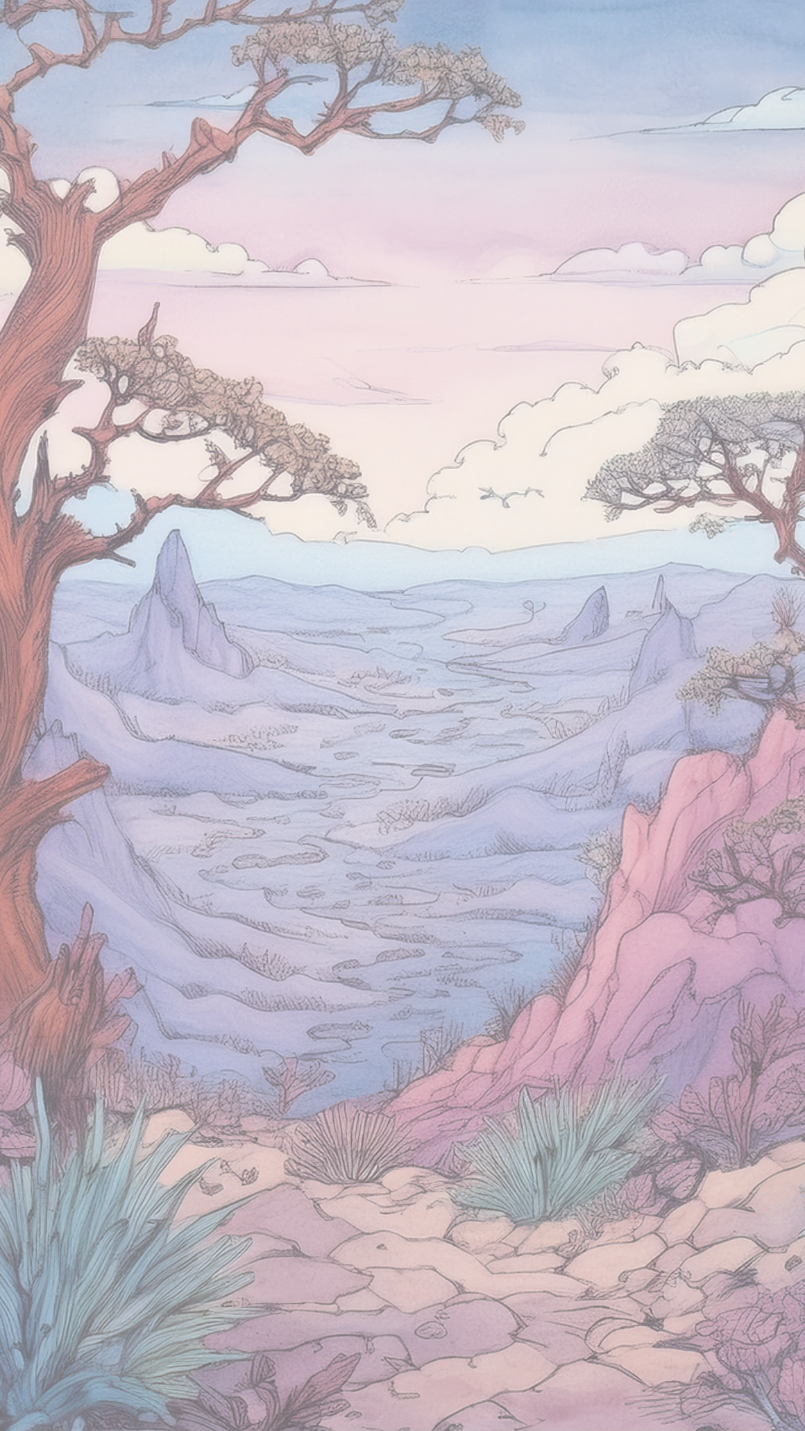 eine phantasielandschaft, aus dem Zauberer von Oz, es sollen keine Personen auf dem Bild sein Der Zauberer von OZ